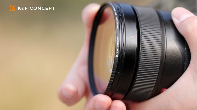 K&F CONCEPT 52mm Black Diffusion 1/4 Filter Mist Cinematic Effect Filter