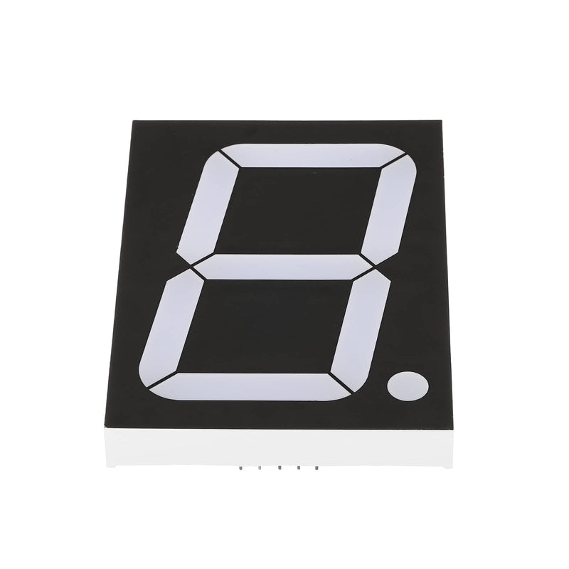 [Australia - AusPower] - PATIKIL LED Display Digital Tube, Common Cathode 7 Segment 10 Pin 1 Bit 7.2V 4" Digit Height LED Display Module for Electronic Driver Board, Red 