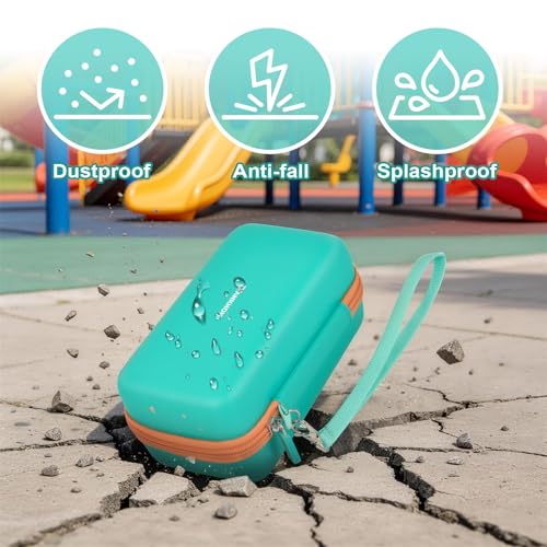 ANKHOH Case Compatible with 3Doodler Start+ Essentials (2025) for 3D Pen Set for Kids, Storage Organizer Holder for Printing Filament Refill and Micro-USB Charger (Box Only) (Green) Green