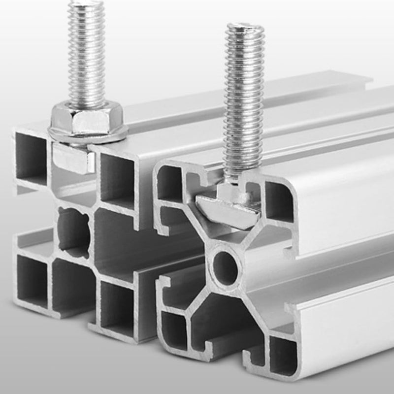 [Australia - AusPower] - M8 x 40mm T-Slot Drop-in Stud Sliding Bolts, Carbon Steel Hammer Head Bolt T Screw, T-Bolt T Shape Stud Sliding Screw for 40 Series Aluminum Profile, 15PCS M8 x 40mm 