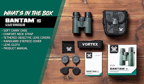 Vortex Bantam HD 6.5x32 Youth Binoculars