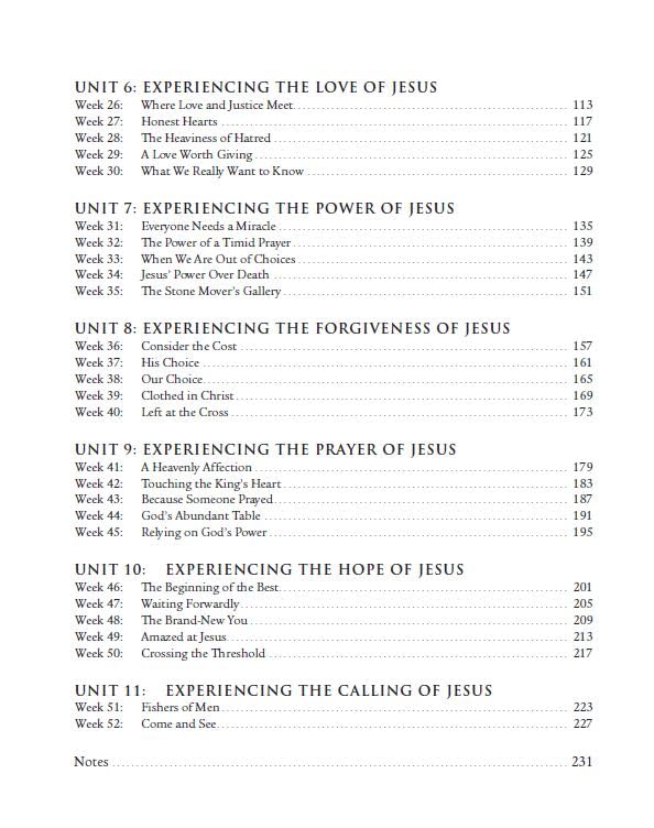 Experiencing the Heart of Jesus for 52 Weeks Revised and Updated: A Year-Long Bible Study