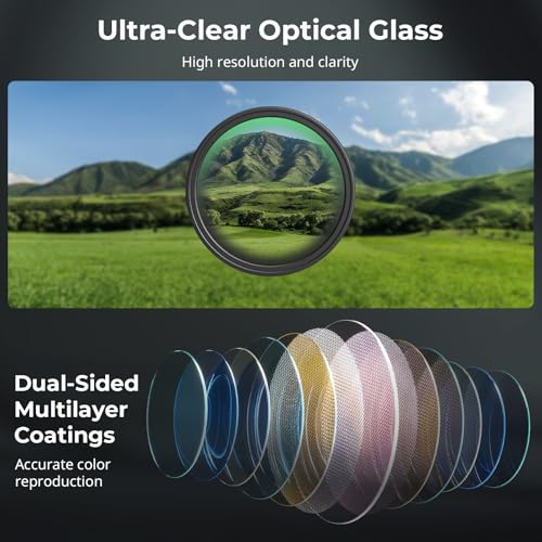 SmallRig Magnetic 67mm VND Filter ND64-ND400 (6-9 Stop) for Phone - 5169 VND ND64-ND400 (6-9 Stop)+Threaded Ring