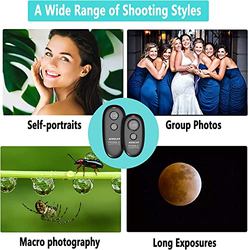 Camera Wireless Shutter Release, Remote Control Trigger for Nikon
