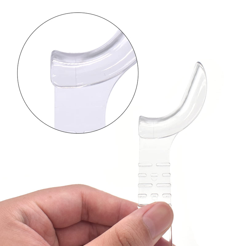 [Australia - AusPower] - Angzhili 4 Pcs Dental Intraoral Cheek Retractor,Half-Lip Retractor,Unilateral Lip Retractors for Adults,Oral Care Tool,2 Left+2 Right,Large Size 