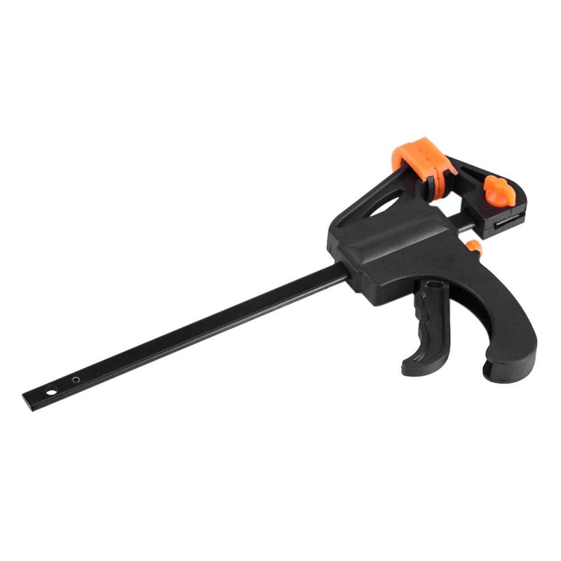 [Australia - AusPower] - Woodworking F Clamp, Plastic Woodworking Clip F Clamp Grip, Quick Ratchet Release Squeeze DIY Hand Gadget Tool 