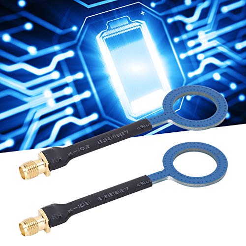 2-Piece EMC Near Field Probes and Magnetic Field Probes Set 20 mm Diameter with SMA Socket Interface 1.6 mm / 0.06 Inch