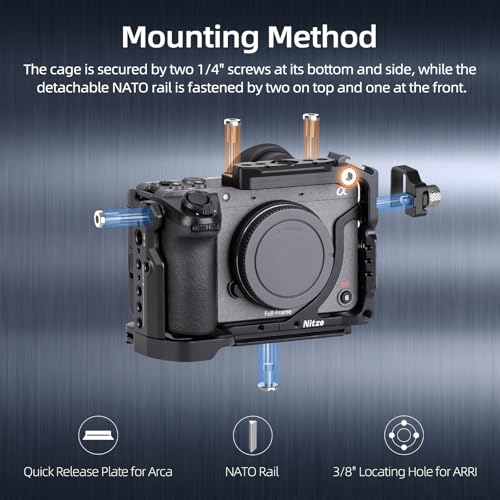 Nitze Cage for Sony FX2 Camera - T-S17B
