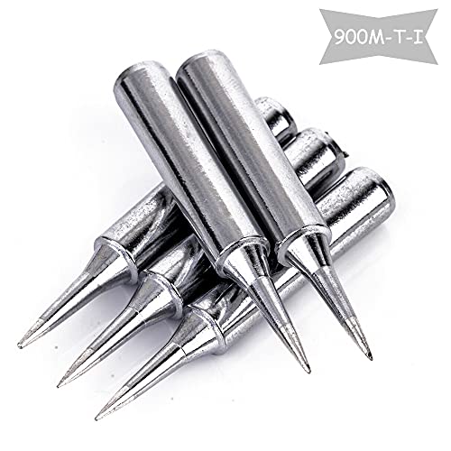 900M-T-I Soldering Tip Set for 900M Soldering Station Tool Pack of 10 | Replacement soldering tips series 900M-T 900M-T-I
