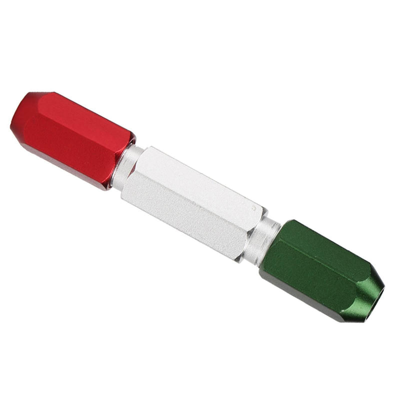 [Australia - AusPower] - Fafeicy 2PCS Aluminum Alloy Double End Pin Gage Handle Go No Go Plug Gage Handle 0.3‑16mm 