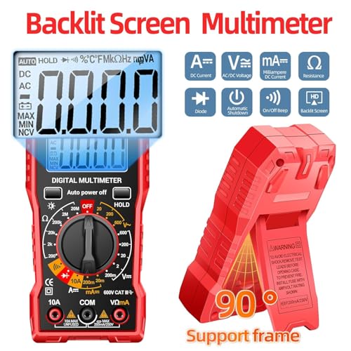 ANENG digital multimeter tester for AC/DC voltage and DC current measurement