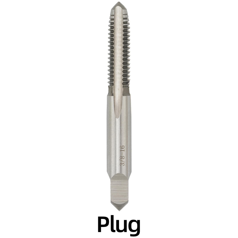 [Australia - AusPower] - 3/8-16 Hand Tap, Right Hand 3/8 x 16 Threading Hand Tap 1Pair 3/8"-16 