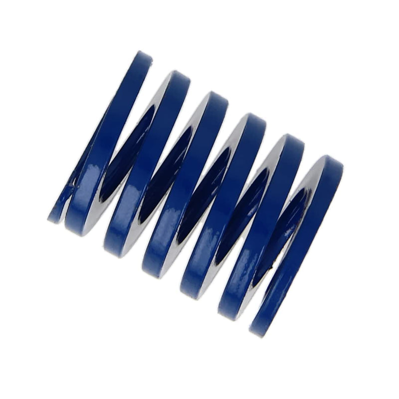 Heyiarbeit 20mm OD 10mm ID 25mm Long Spring Steel Spiral Stamping Light Load Compression Mould Die Spring for 3D Printer Blue 2Pcs TL-20-10-25 2