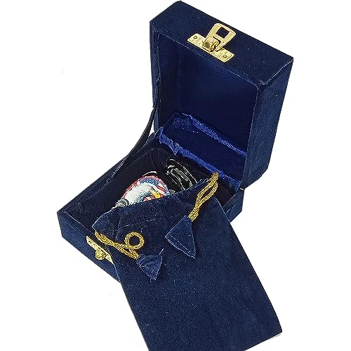 UR Keepsake Urn –US Flag Eagle with Bike Keepsake Cremation Urn for Human Ashes with Velvet Box & Velvet Bag-Mini Urn - Affordable Keepsake Urn (3 cu.in)