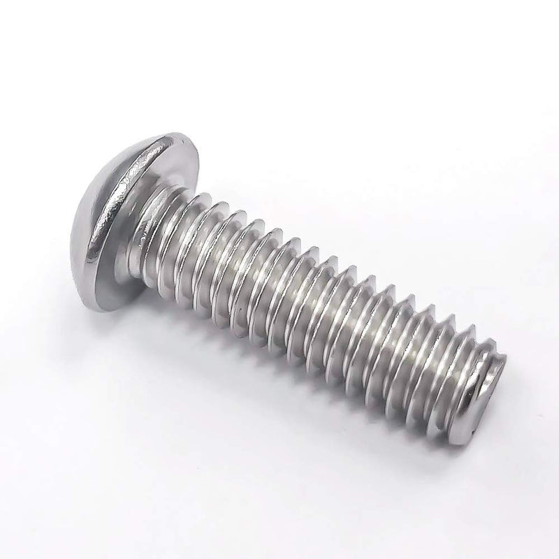 [Australia - AusPower] - 5/16-18 x 1" Button Head Socket Cap Bolts Screws, 304 Stainless steel 18-8, Full Thread, Coarse Thread, Allen Hex Drive, 20 PCS 5/16-18 x 1" 