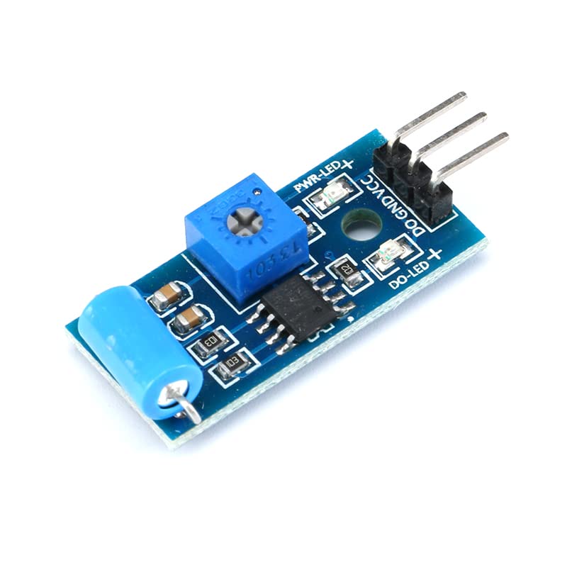 [Australia - AusPower] - 6Pcs Normally Closed Vibration Sensor Module SW-420 for DIY Alarm Systems, Smart Vehicles Robots 