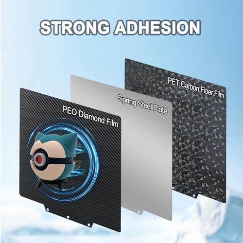 235 x 235 mm PEO+PET Build Plate for Adventurer AD5X/5M/5M Pro PET+PEO
