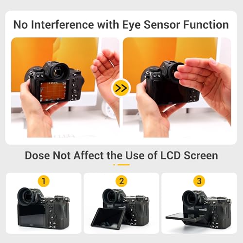 Square DK-29 Eyecup + Extended Round DK-29 Eyecup: Square Z6III Z6II Z7II Z6 Z7 Z5 DK-29 Eye Cup with Extended Round Z6 III Z6 II Z7 II Z 6 Z 7 Z 5 DK-29 Eye Cup