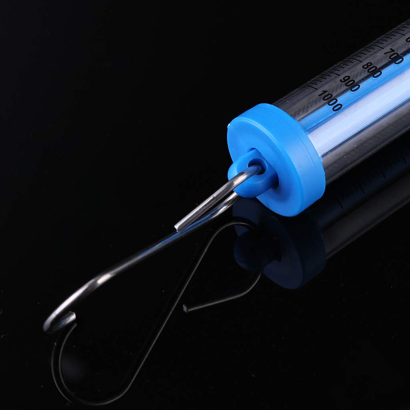 Labs Newton Force Gauge Spring Scale Labeled Transparent Spring Scale Suitable for Scientific 2.5N/10N 40 Eu