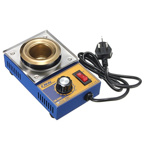 CM360A 100W 200-480 Degree Solder Pot Soldering Desoldering Stainless Steel Plate