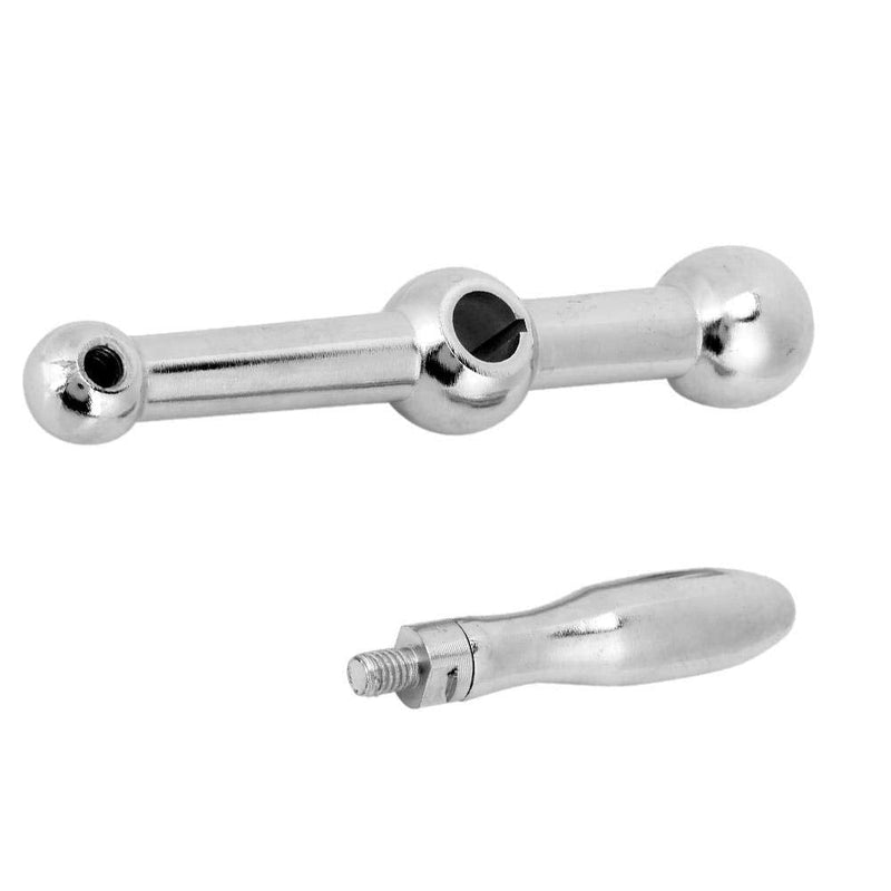 [Australia - AusPower] - Ball Crank Handle,16mm Inner Hole Diameter,D26 Milling Machine Ball Table Handle,Replace Handle for Most milling Machines 