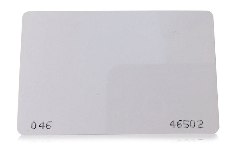 [Australia - AusPower] - 50 pcs 26 Bit Proximity CR80 Cards Weigand Prox Blank Printable Swipe Cards Compatable with ISOProx 1386 1326 H10301 format readers. Works with the vast majority of access control systems 