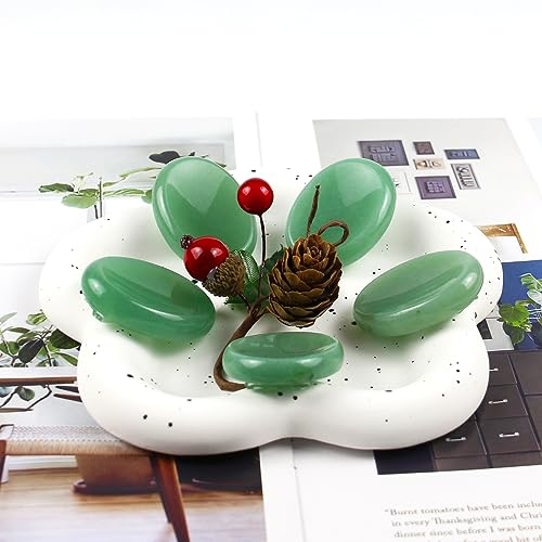 Worry Stones Green Aventurine Crystal, Oval Palm Stone(1PCS)