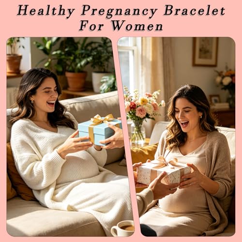 Natural Stone Beaded Bracelet for Expecting Mom