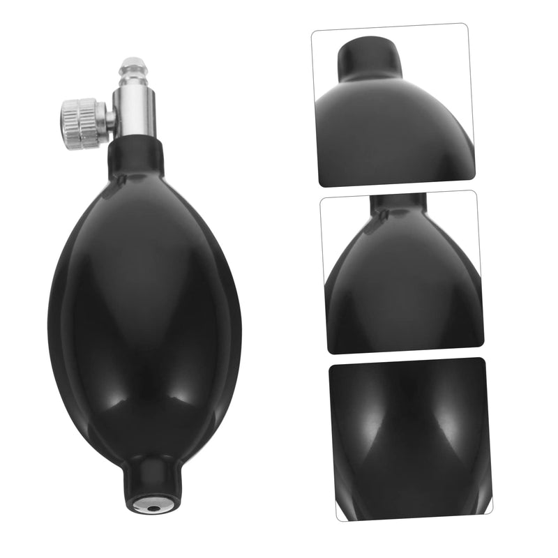 Garneck 2 x Manual Inflation Bulbs for Blood Pressure Monitor, Latex Ball with Air Valves, Accessories for Medical Applications and Home Use