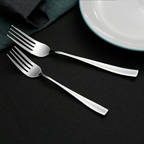 Eslite Staintess Steel Salad Forks Set,6.7-Inch,12-Piece (Pack of 2) 6.7-Inch (Pack of 2)