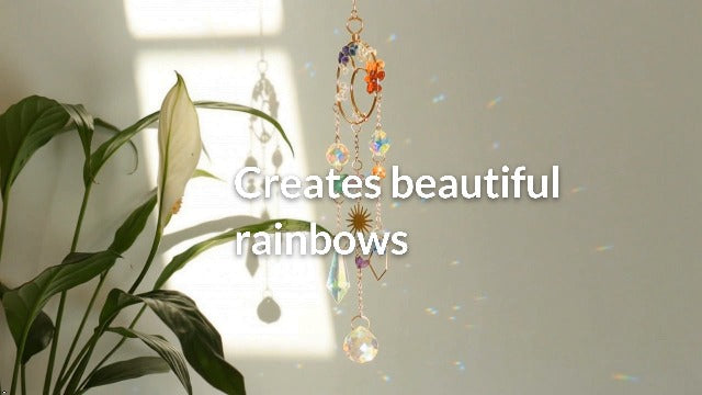 Chakra Crystal Tree of Life Suncatcher Handmade Hanging Ornament