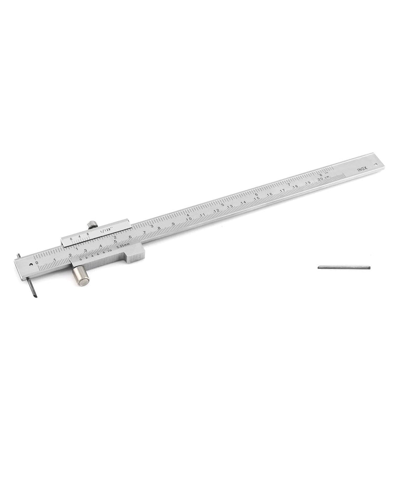 QWORK Vernier Caliper 0-20cm Stainless Steel Marking Tools