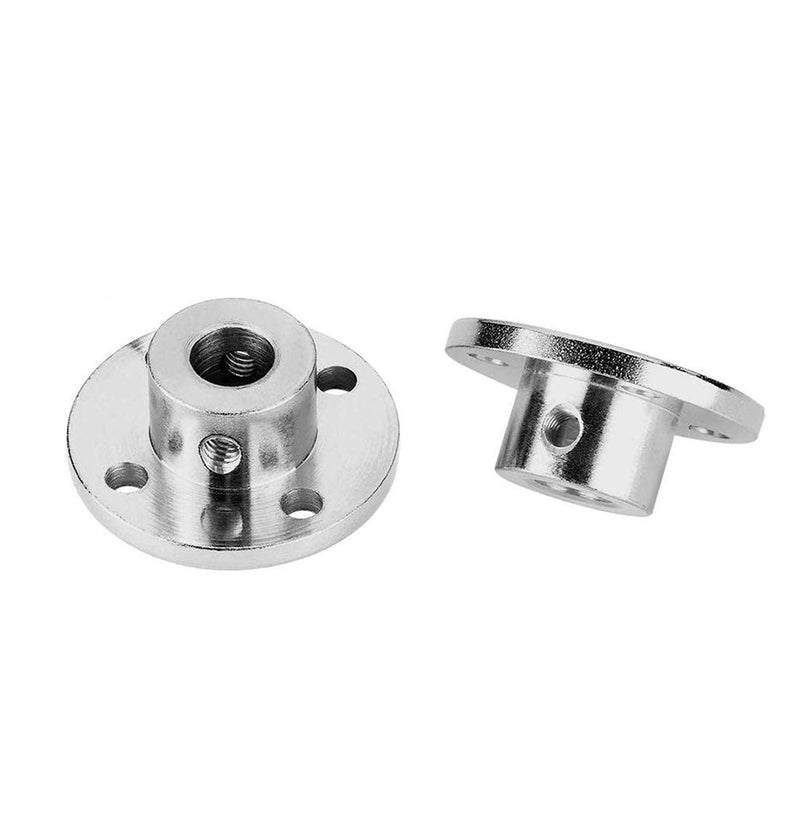 [Australia - AusPower] - 4Pcs 8mm Flange Coupling Connector, Rigid Guide Model Coupler Accessory, Shaft Axis Fittings for DIY RC Model Motors 