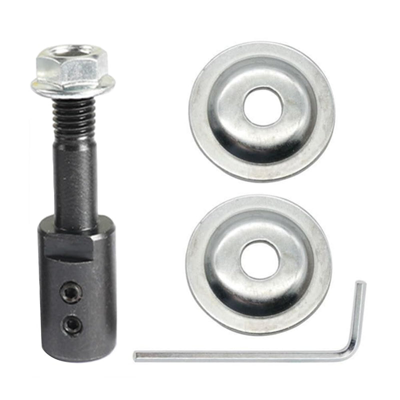[Australia - AusPower] - 10mm Motor Mandrel Adapter Sander Extension Shaft Mandrel for Polisher Grinder Polishing Grinding Polishing Polishing Wheel Rotary Disc 10 mm 