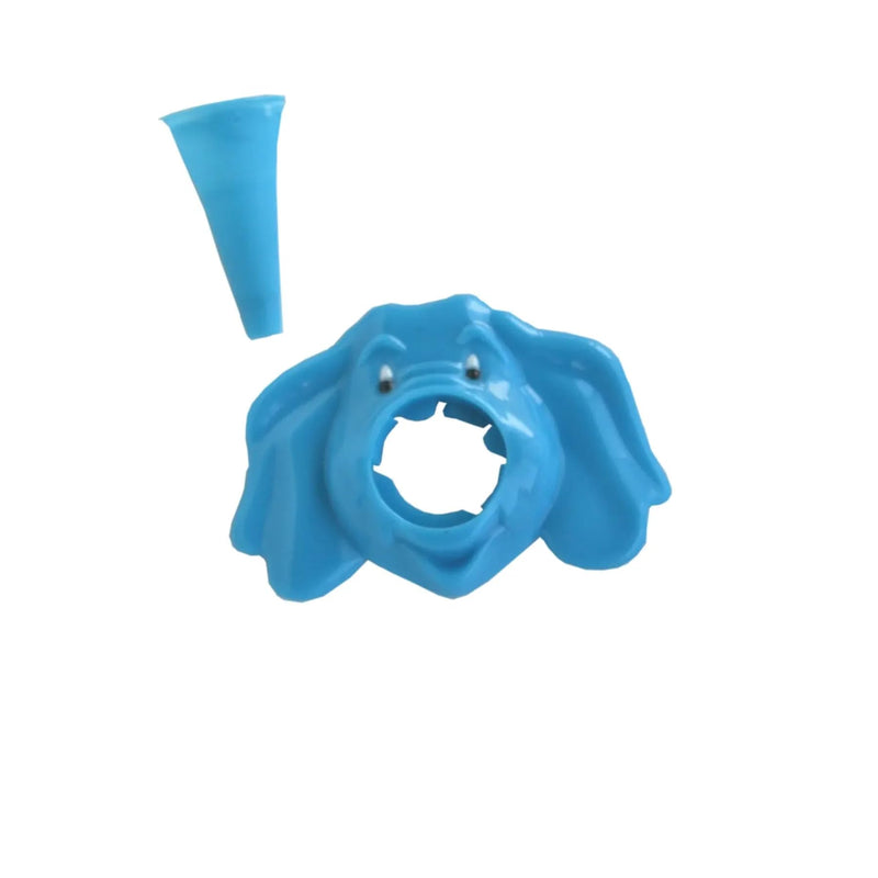[Australia - AusPower] - Pedia Pals Elly Elephant 250-Pack Disposable Pediatric Otoscope Tips - 2.5mm, Soft & Comfortable, Latex-Free, Pre-Stacked for Dispensers, Suitable for Otoscope Attachments 