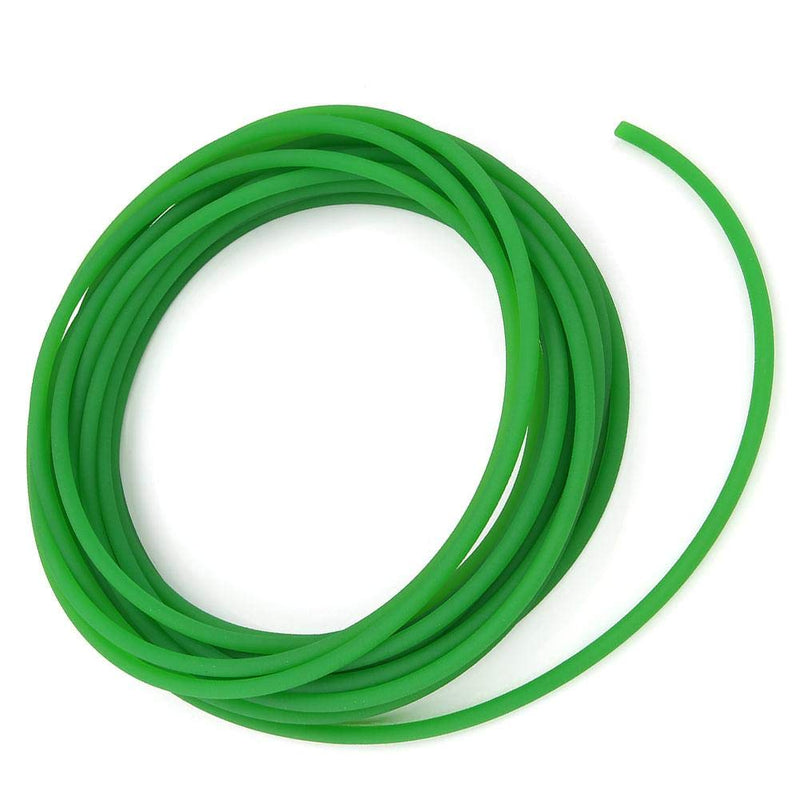 [Australia - AusPower] - Round Belting PU Belt Polyurethane Round Belt for Drive Green 6mm x 10m 