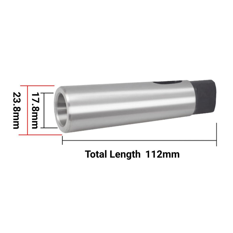 [Australia - AusPower] - Adapter for Morse Taper Drill Lathes Partial Cone Adapter Reducing Drill Sleeve (2-3) 2-3 
