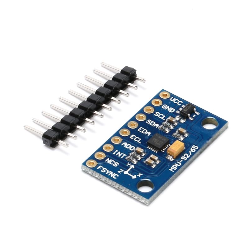 [Australia - AusPower] - MPU-6500 GY-6500 6-Axis Sensor Module ±250/500/1000/2000°/s Gyro ±2/4/8/16g Accel 16-bit ADC -40°C~85°C 20MHz SPI for STM32 Arduino Robotics 