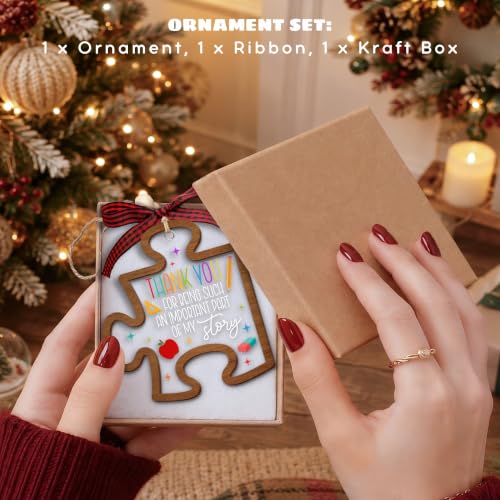 Teacher Ornament - Teacher Christmas Ornaments, Teachers Appreciation Gifts