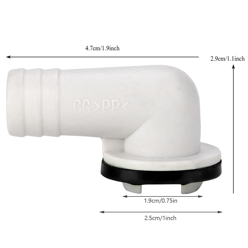 [Australia - AusPower] - BTER Environmentally Friendly Drain Air Conditioning Drain Drain Connector for Air Conditioning Drain Waste Water 