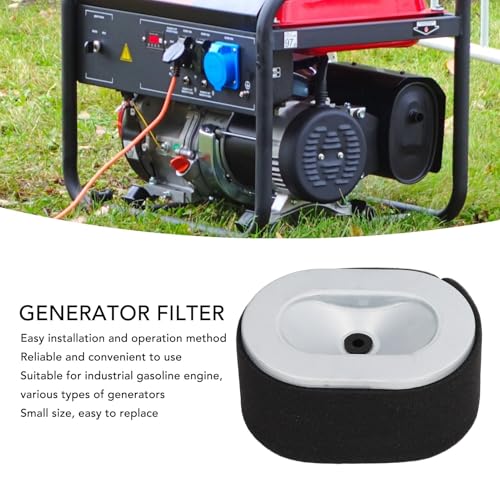 Generator Air Filter 188F for Air Cooling 186F 192F Fan Cooling Filtered Exhaust Filter