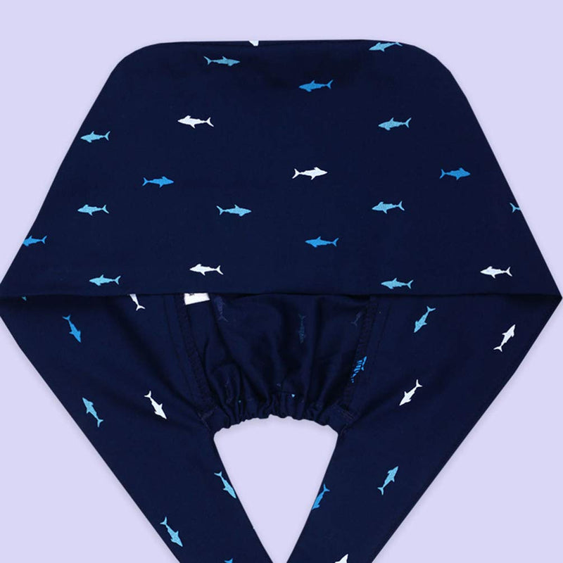 TENDYCOCO Unisex 100% Cotton Whale Print Work Hat for Men and Women