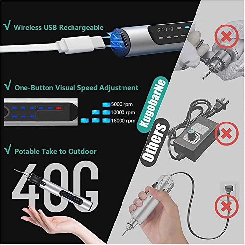 USB Customizer Professional Engraving Pen 30 Wood Glass and Plastic Portable Engraving Pen