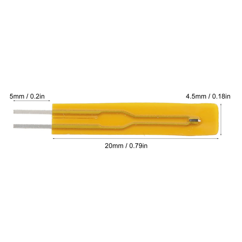 Yctze 10K Thermistor - B3950 Pack of 50 -40°C to 120°C Metallic Foil Thin Film Electricity Aerospace Network Consumer Electronics Automotive