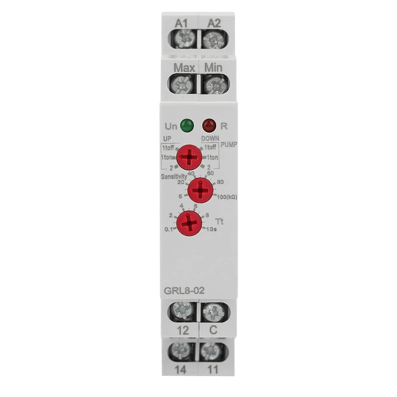 [Australia - AusPower] - GRL8-02 Liquid Level Control Relay Water Level Controller 10A AC / DC 24V-240V 