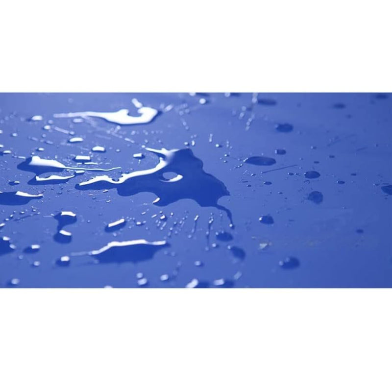 Waterproof Duvet Cover 135 x 200 cm - Breathable, Washable, Antibacterial, Clinical Suitable (Blue, 135 x 200 cm) Blue 135x200