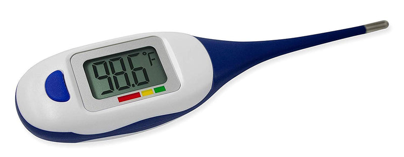 [Australia - AusPower] - Apex Large Face LCD Fast Read Digital Thermometer for Adults and Children - Instant Read Thermometer for Fever Detection with Quick 10 Second Read Time (Packaging May Vary) (Pack of 2) 