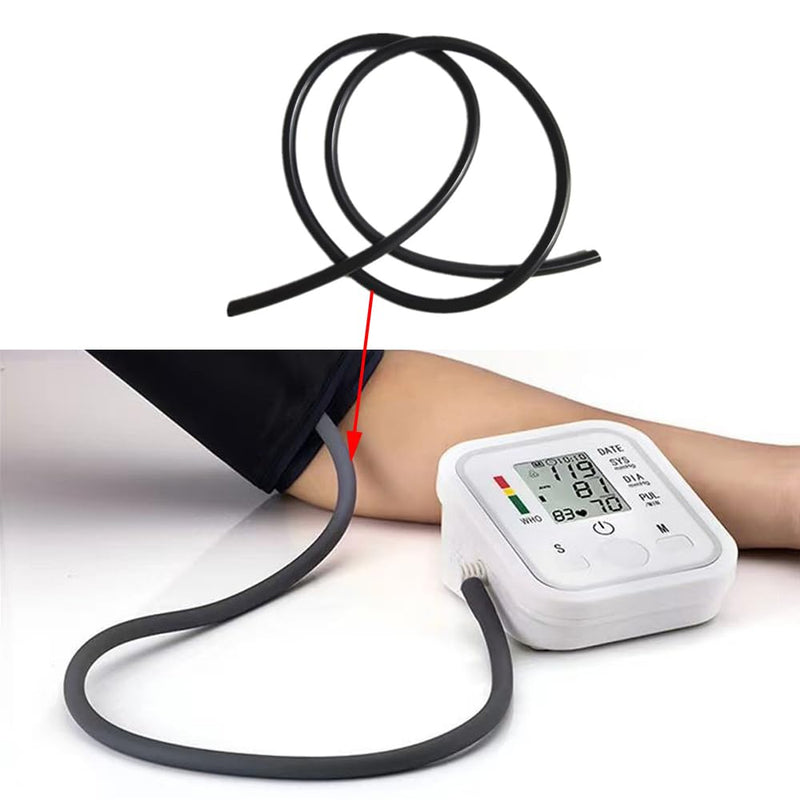 [Australia - AusPower] - 2 Pack Manual Blood Pressure Air Hose Replacement 3FT Rubber Tube Air Tubing for Aneroid Sphygmomanometer Professional Blood Pressure Monitor Cuff Set Adult Arm 