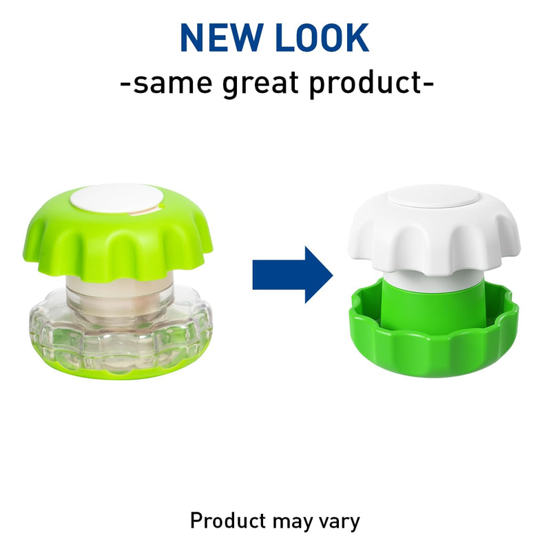 [Australia - AusPower] - EZY DOSE Crush Pills, Vitamins, Tablet Crusher and Grinder, Effortlessly Crushes Medications into Fine Powder, Features Storage Compartment, Easy-to-Use Design, Color May Vary, Large, BPA Free 
