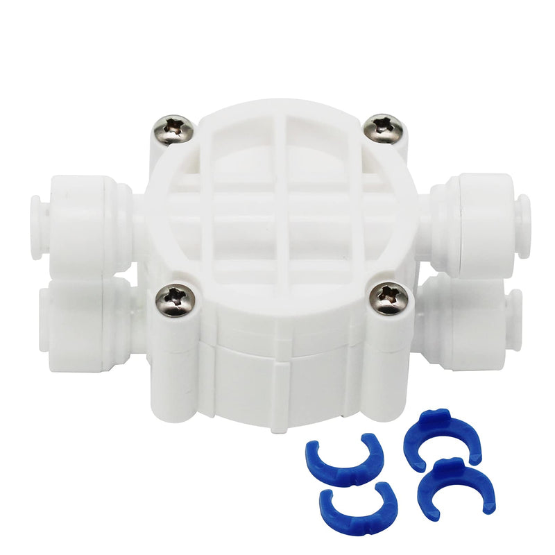 [Australia - AusPower] - DIGITEN 1/4" Automatic Shut-Off Valve with Quick-Connect Fittings For RO Reverse Osmosis 